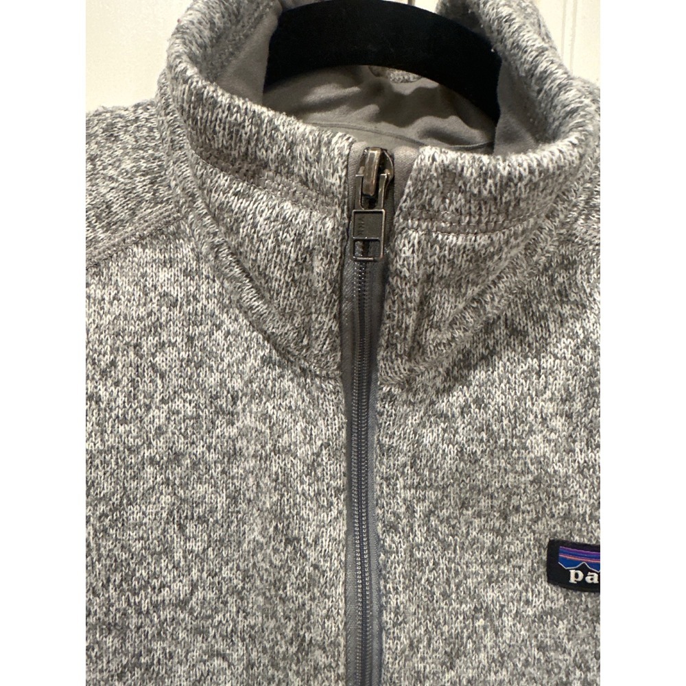 Patagonia better sweater Fleece Jacket Full Zip Gray Women's Size S Cozy Outdoor - Picture 5 of 10